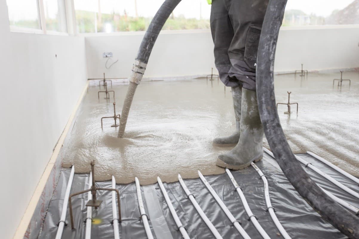 Standard Floor Screeding in Wendover