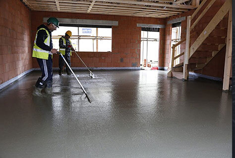 Professional Liquid Floor Screeding in Wendover